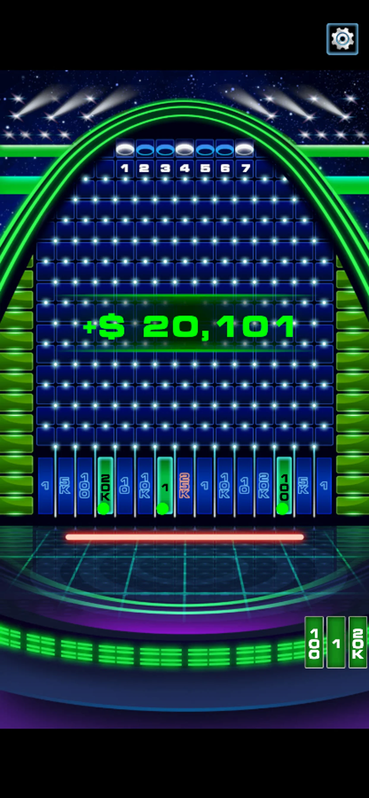 The Falling Ball Game screenshot